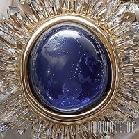 designer-tapete-luxus-optik-blau-gold-weiss-edelsteine